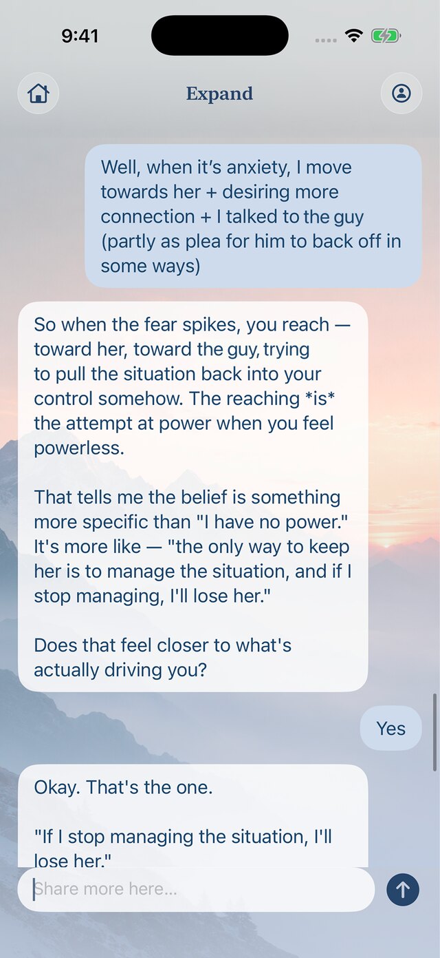 Expand discovery conversation